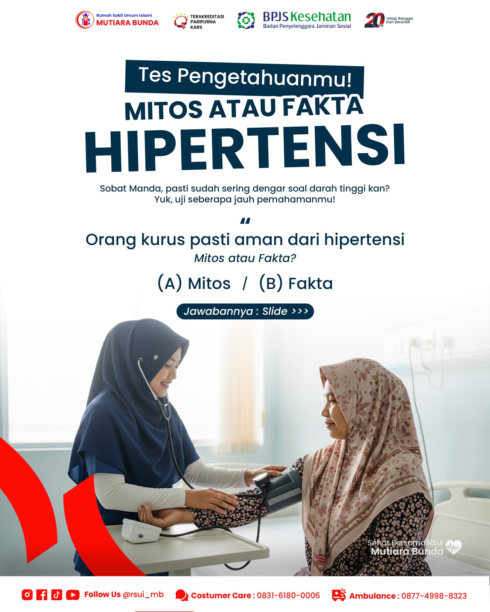 Membongkar Mitos Hipertensi: Kenali Faktanya Sebelum Terlambat